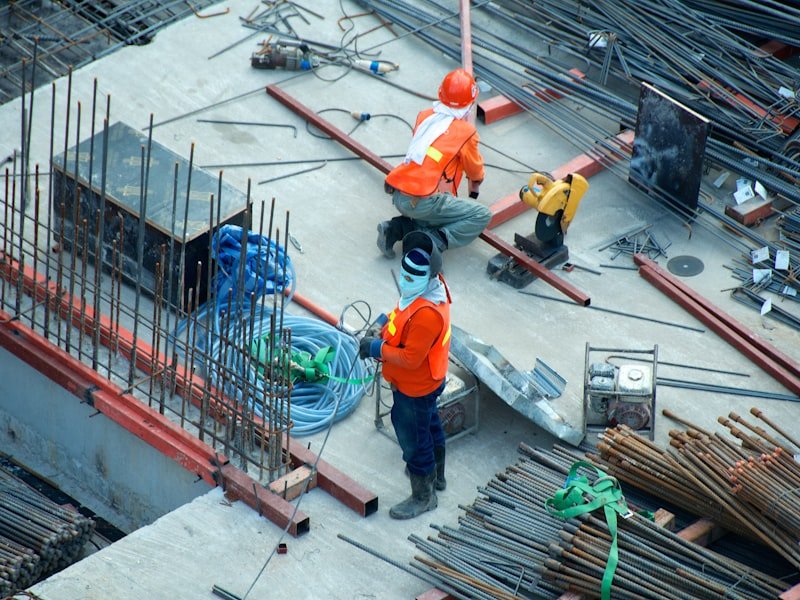 Construction workers on an Ottawa job site, the contractor accounts we serve weekly